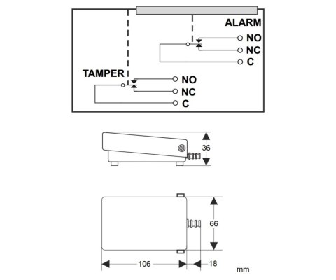 PRZYCISK NAPADOWY AWZ700 PULSAR