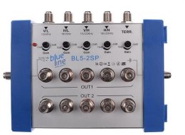 Rozgałęźnik 2 x 5 SAT Blue Line BL5-2SP