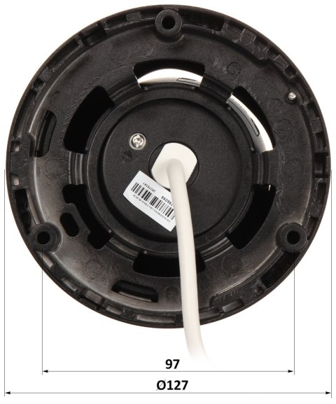 KAMERA IP DS-2CD2383G2-LI2U(2.8MM)(BLACK) Smart Hybrid Light AcuSense - 8.3 Mpx 4K UHD Hikvision