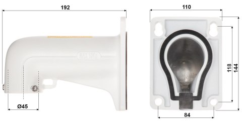 KAMERA IP SZYBKOOBROTOWA DS-2SE4C225MWG-E/26(F0)/PL TandemVu ColorVu - 1080p 4.8 ... 120 mm Hikvision