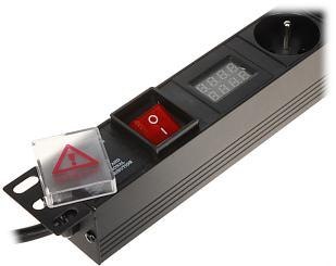 Listwa zasilająca 6 gniazd PD-6/R-VA