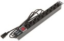 Listwa zasilająca 8 gniazd PD-8/R-IEC