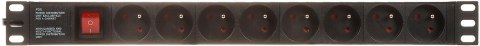 Listwa zasilająca 8 gniazd PD-8/R-IEC