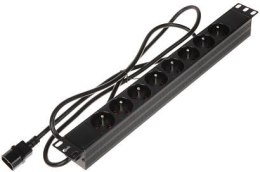 Listwa zasilająca 8 gniazd PD-8/R/IEC-N