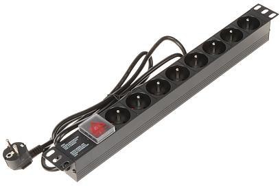 Listwa zasilająca 8 gniazd PD-8/R