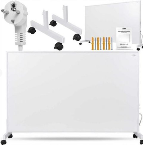 Panel grzewczy IR CRONOS Carbon P1000 White