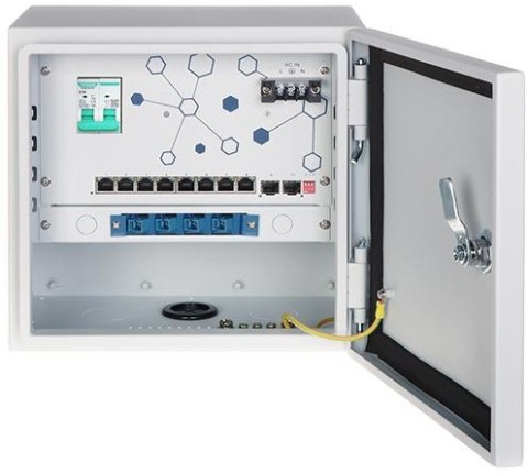 Punkt dystrybucji kamer 8 PoE + 2x SFP EXPERT-POE/OTD-8G2GSFP