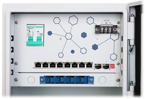 Punkt dystrybucji kamer 8 PoE + 2x SFP EXPERT-POE/OTD-8G2GSFP