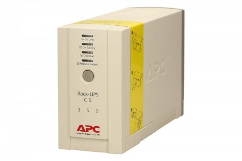 APC Zasilacz awaryjny BACK-UPS CS 350VA USB/SERIAL 230V BK350EI