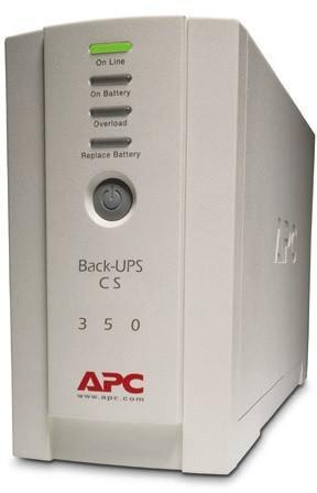 APC Zasilacz awaryjny BACK-UPS CS 350VA USB/SERIAL 230V BK350EI
