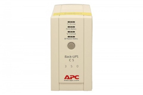 APC Zasilacz awaryjny BACK-UPS CS 350VA USB/SERIAL 230V BK350EI