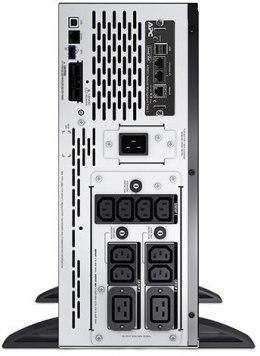 APC Zasilacz awaryjny SMX3000HVNC SMART X 3000VA R2T 4U LCD + AP9641