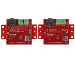 ZESTAW KONWERTERÓW UTP / 2-WIRE DO TRANSMISJI LAN+POE ETH10-2WIRE-A-SET KOMPLET 2 SZT ATTE