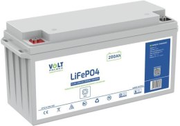 AKUMULATOR VOLT POLSKA LITOWO-ŻELAZOWO-FOSFORANOWY LiFePO4 12V 200Ah 200A