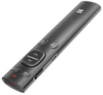 Bezprzewodowy prezenter ze wskaźnikiem laserowym Natec Warbler 2 szary