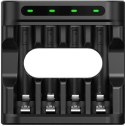 Ładowarka do akumulatorów R03 / AAA oraz R6 / AA Li-ion 1,5V / NiMH Xtar L4