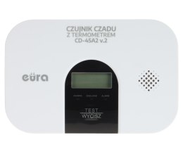 CZUJKA TLENKU WĘGLA (CZADU) Z TERMOMETREM CD-45A2/V2 EURA