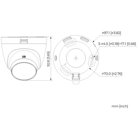 KAMERA AHD, HD-CVI, HD-TVI, PAL HAC-HDW1500TRQ-A-0280B-S3-DIP - 5 Mpx 2.8 mm DAHUA