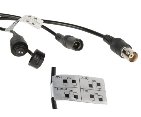 KAMERA AHD, HD-CVI, HD-TVI, PAL HAC-HFW1500RM-0280B-S3-DIP - 5 Mpx 2.8 mm DAHUA