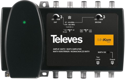 Wzmacniacz szerokopasmowy liniowy MiniKom F ref. 537302