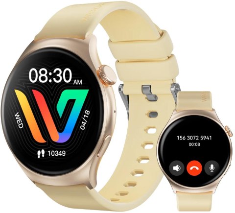 Smartwatch Weofly Curve złoty