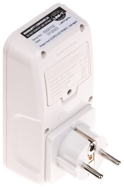 WATOMIERZ, KALKULATOR ENERGII Z WYŚWIETLACZEM LCD UT-230B-EU UNI-T