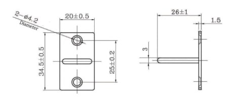 PAŁĄK ZAPASOWY DO ZAMKÓW DT-PZS DANTOM