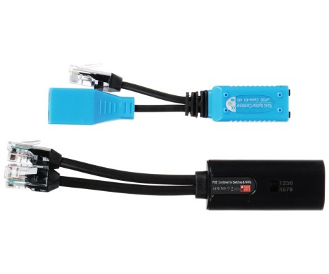 ZESTAW ADAPTERÓW AD-UTP-2W/WG-V2 2x RJ45 / 1x RJ45