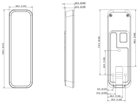 CZYTNIK ZBLIŻENIOWY ASR2200A-B DAHUA
