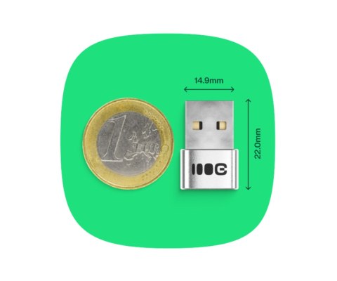PRZEJŚCIE ADGCAC1 WTYK USB-A / GNIAZDO USB-C Green Cell