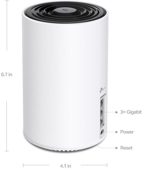 DOMOWY SYSTEM WI-FI MESH TP-LINK DECO XE75(3-pack)