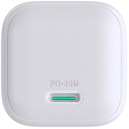 Ładowarka sieciowa Joyroom JR-TCG15 Mini 30W GaN USB-C biała