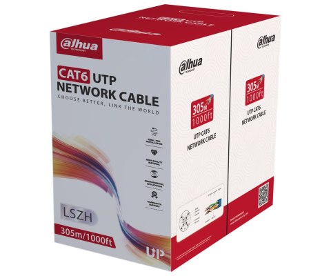 SKRĘTKA PFM923I-6UN-CD-PURPLE 305 m UTP KAT. 6 DAHUA