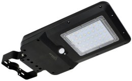 Solarna Oprawa uliczna LED SOLGER 15W 1600LM 4000K IP65 czarna cz. pir