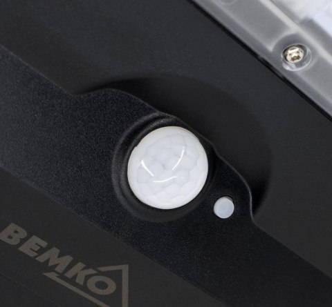 Solarna Oprawa uliczna LED SOLGER 15W 1600LM 4000K IP65 czarna cz. pir