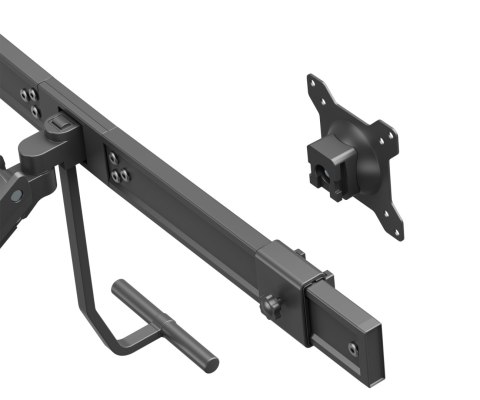 UCHWYT BIURKOWY DO MONITORA, NA SPRĘŻYNIE GAZOWEJ BRATECK-LDT69-C022 BRATECK