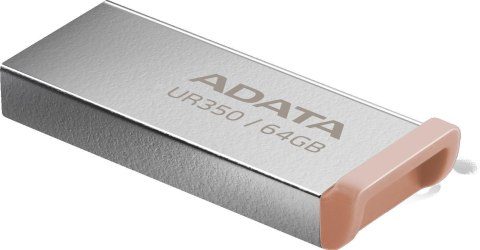 Adata Pendrive UR350 64GB USB3.2 Gen1 Metal brązowy