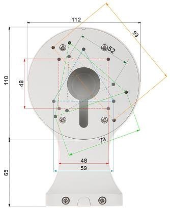 UCHWYT KAMERY BD-B173