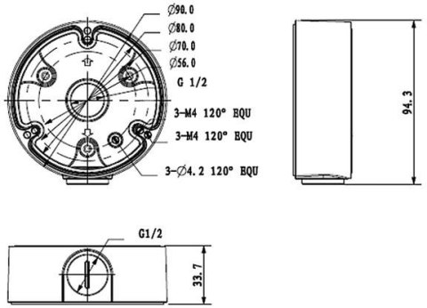 UCHWYT KAMERY STG-PFA135