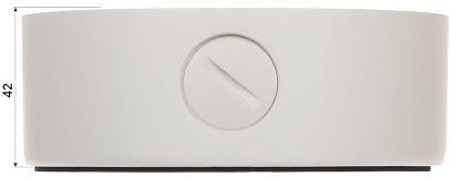 UCHWYT SUFITOWY DO KAMER KULISTYCH BD-CV15W