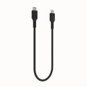 KABEL USB-C / USB-C Greencell PowerStream 120cm PD 100W czarny w oplocie