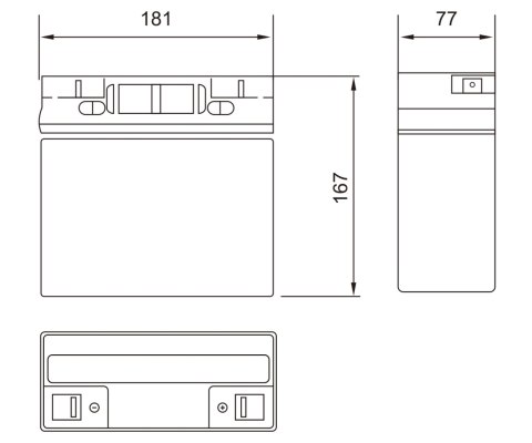 AKUMULATOR 12V/18AH-TNL/NEXON NEXON