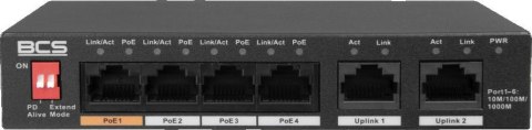 Switch PoE BCS LINE BCS-L-SP04G02G(2)