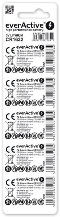 Bateria CR1632 everActive (blister 5 szt.)