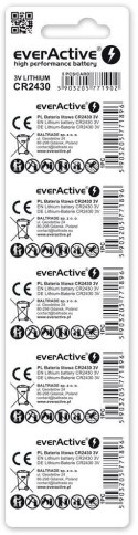Bateria CR2430 everActive (blister 5 szt.)