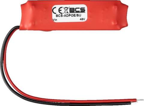 Adapter z przetwornicą do kamer IP PoE PASSIVE RJ45 BCS POWER BCS-ADPOE/SU