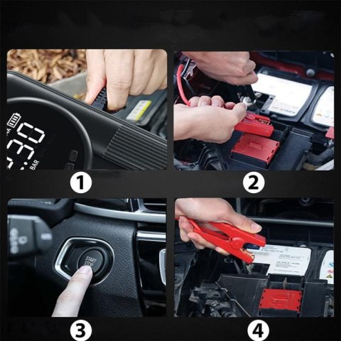 Booster Powerbank Jump Starter Kompresor Samochodowy Zenwire CYD14