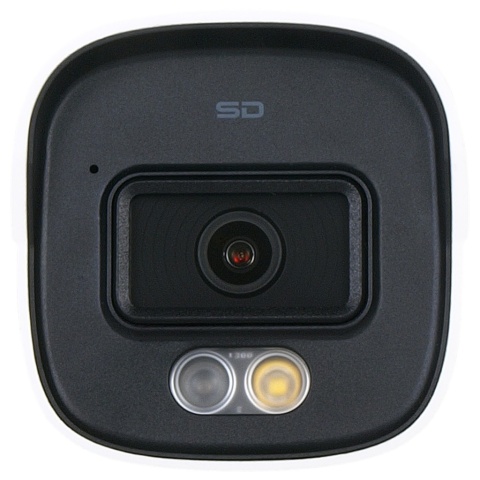 Kamera IP 8 MPX w obudowie z oświetlaczem światła białego i IR