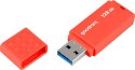 Pendrive Goodram UME3 Care 128GB USB 3.0 Pomarańczowy