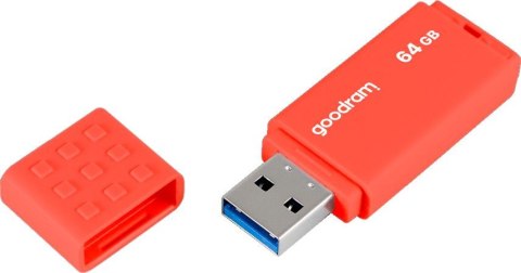 Pendrive Goodram UME3 Care 64GB USB 3.0 Pomarańczowy
